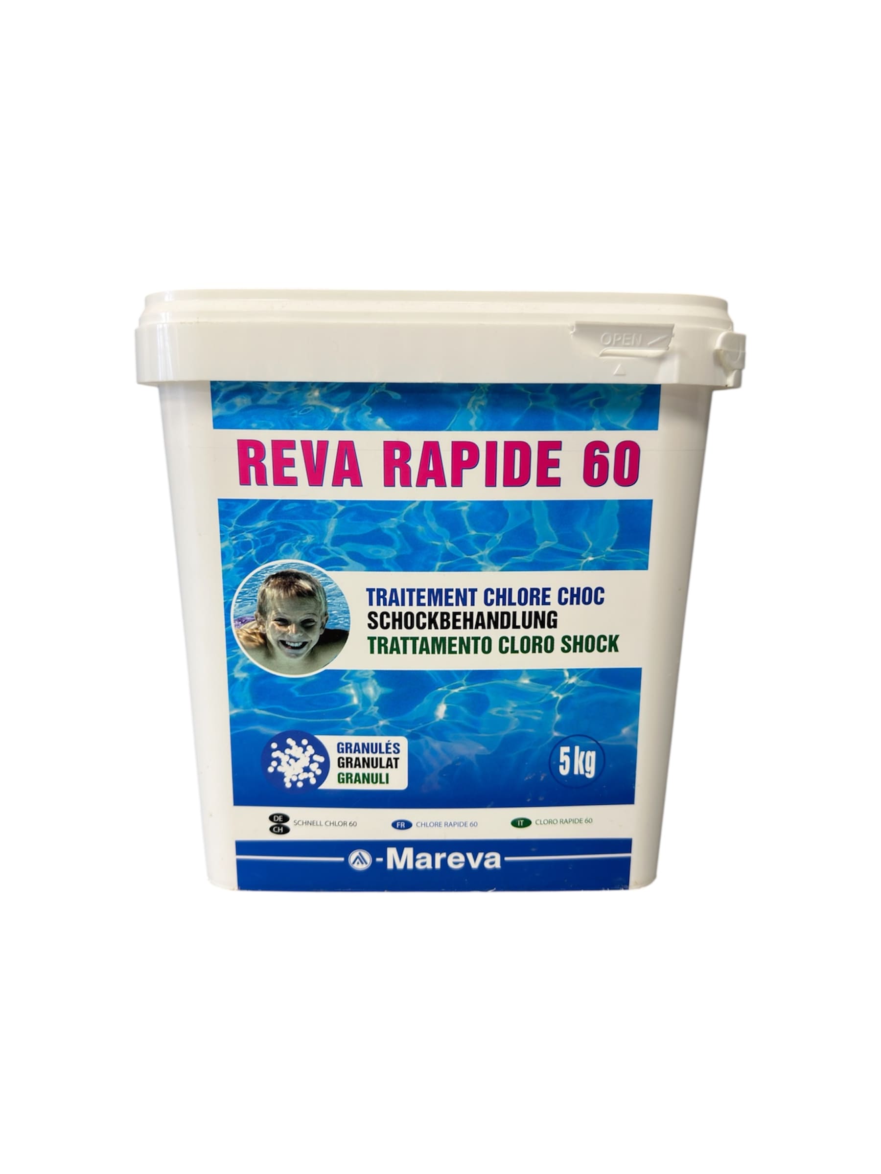 Oasi Blu Piscine – Mareva Cloro Rapido 5kg Oasi Blu Piscine - Mareva Cloro Rapido 5kg